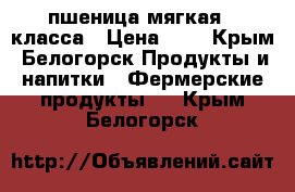 пшеница мягкая 5 класса › Цена ­ 9 - Крым, Белогорск Продукты и напитки » Фермерские продукты   . Крым,Белогорск